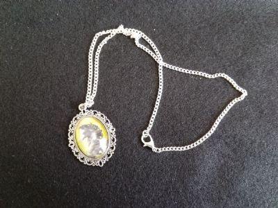 Browse Breyer Cabochon Necklace - Pinto Ethereal